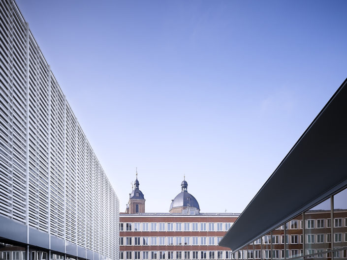 Multi-Storey Car Park, Münster, Deutschland || Guido Erbring, Architekturfotograf und Drohnenfotograf, Köln Deutschland || Architekturfotografie || Architectural Photography || Drohnenfotografie || Drone Photography