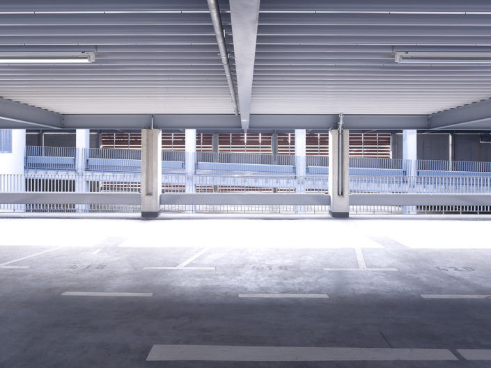 Multi-Storey Car Park, Münster, Deutschland || Guido Erbring, Architekturfotograf und Drohnenfotograf, Köln Deutschland || Architekturfotografie || Architectural Photography || Drohnenfotografie || Drone Photography