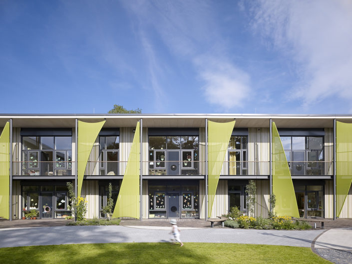 Metro Kindergarten, Düsseldorf, Deutschland || Guido Erbring, Architekturfotograf und Drohnenfotograf, Köln Deutschland || Architekturfotografie || Architectural Photography || Drohnenfotografie || Drone Photography