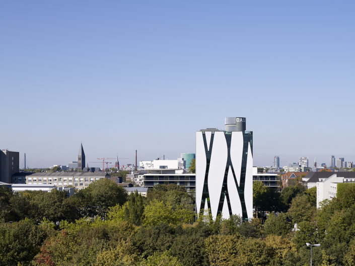 O.A.S.E. Universität Düsseldorf, Deutschland || Guido Erbring, Architekturfotograf und Drohnenfotograf, Köln Deutschland