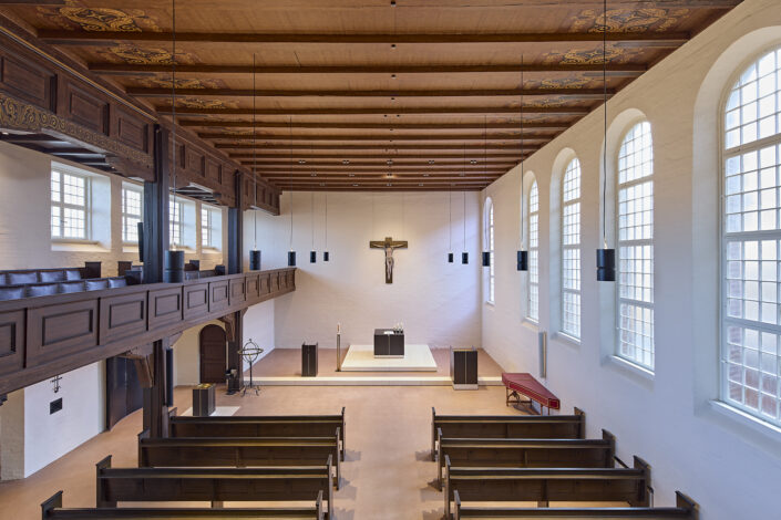 St.Johannes-Kirche Lübeck Kücknitz || Guido Erbring, Architekturfotograf und Drohnenfotograf, Köln Deutschland || Architekturfotografie || Architectural Photography || Drohnenfotografie || Drone Photography