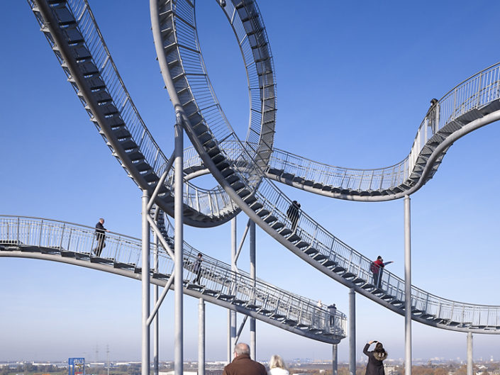 Tiger & Turtle Magic Mountain, Duisburg von Guido Erbring || Architekturfotograf und Drohnenfotograf mit Basis in Köln, Deutschland || Architectural Photography || Portfolio of the german Architectural Photographer Cologne Germany.