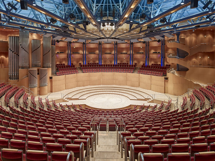 Philharmonie Innenaufnahmen, Köln, Deutschland || Guido Erbring, Architekturfotograf und Drohnenfotograf aus Köln