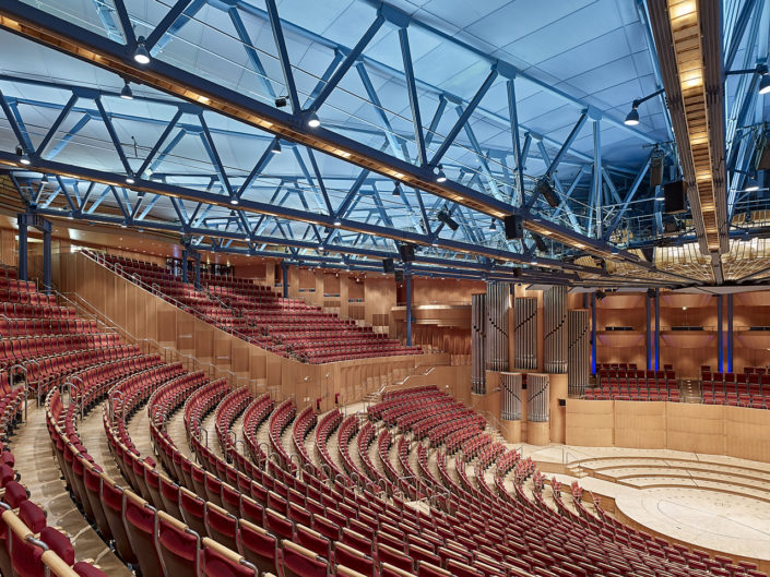 Philharmonie Innenaufnahmen, Köln, Deutschland || Guido Erbring, Architekturfotograf und Drohnenfotograf aus Köln