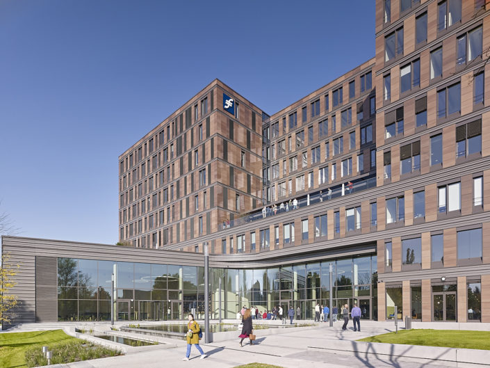 Frankfurt School of Finance and Management, Frankfurt am Main, Germany || Guido Erbring, Architekturfotograf und Drohnenfotograf, Köln