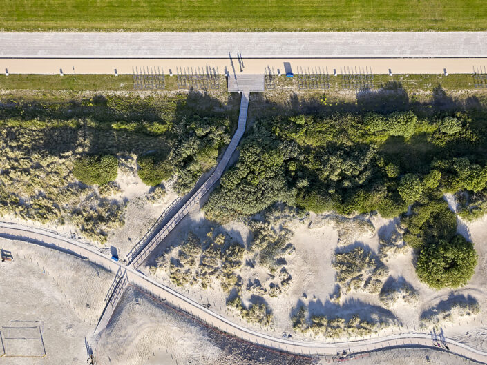 Nationalparkpromenade, Norddeich || Guido Erbring, Architekturfotograf und Drohnenfotograf aus Köln